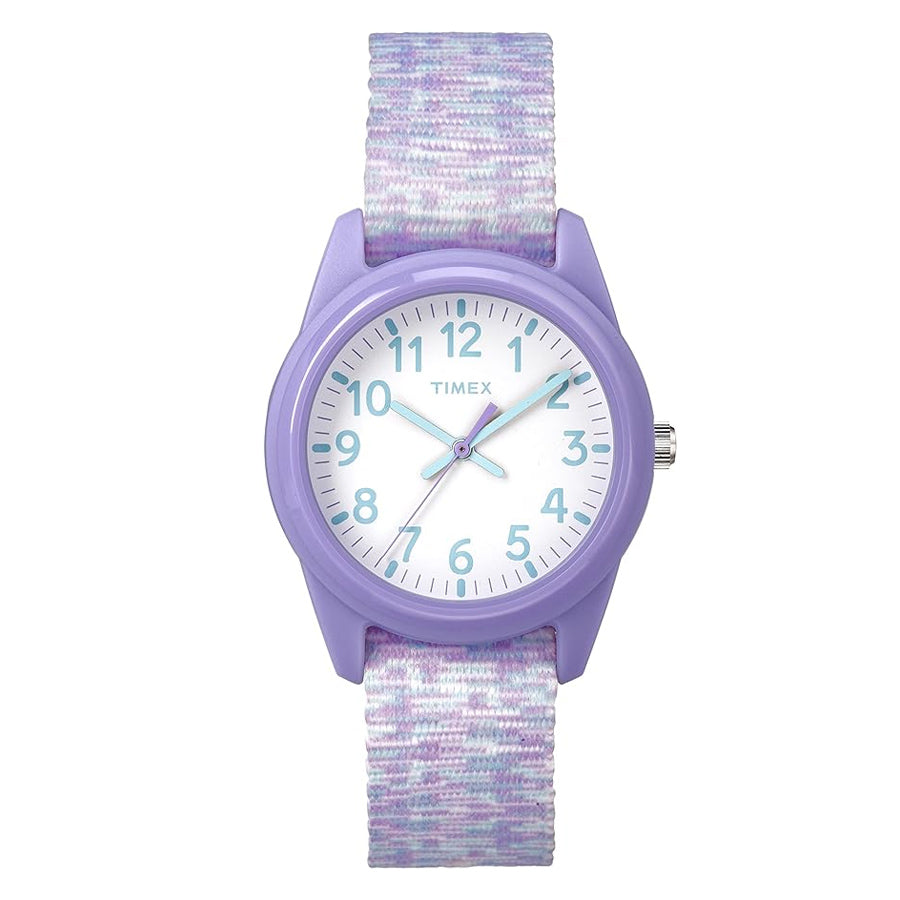 Timex Kids Analog Purple Watch with Nylon Strap - 7C122