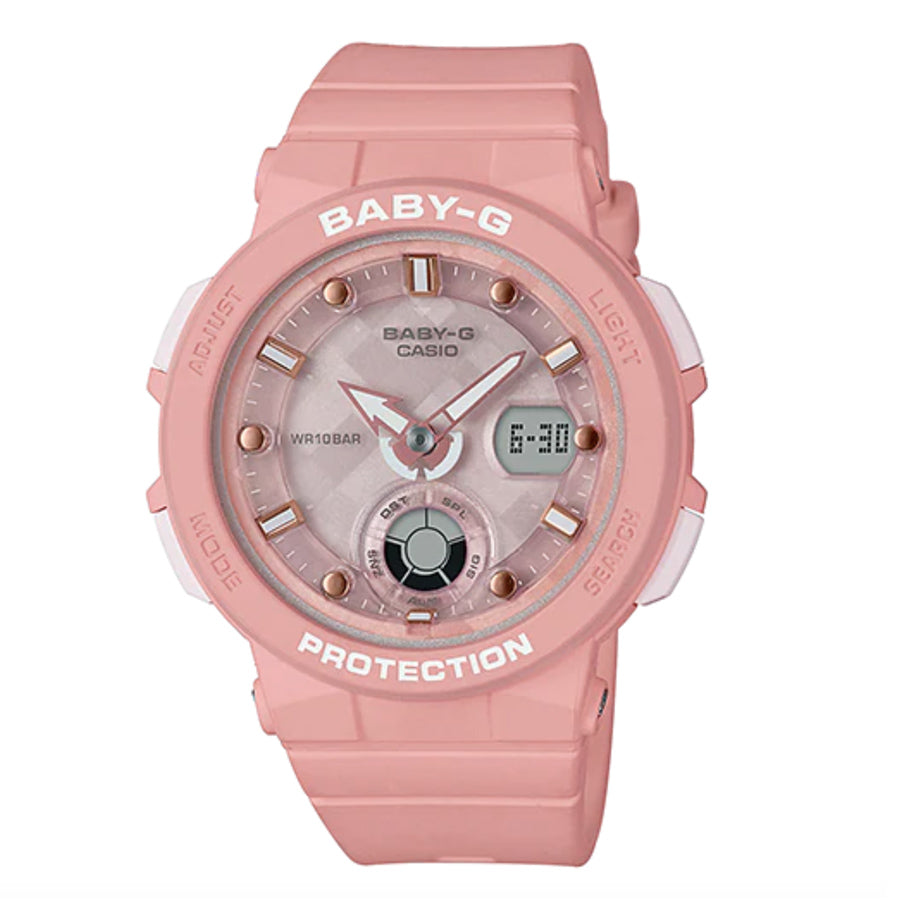 Casio G-Shock Womens Pink Baby-G BGA-250-4A