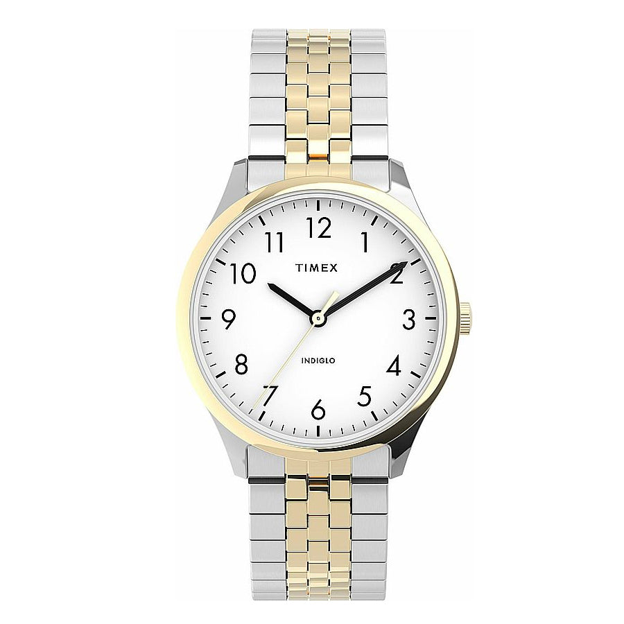 Timex Easy Reader Two-Tone Stainless Steel Women's Watch