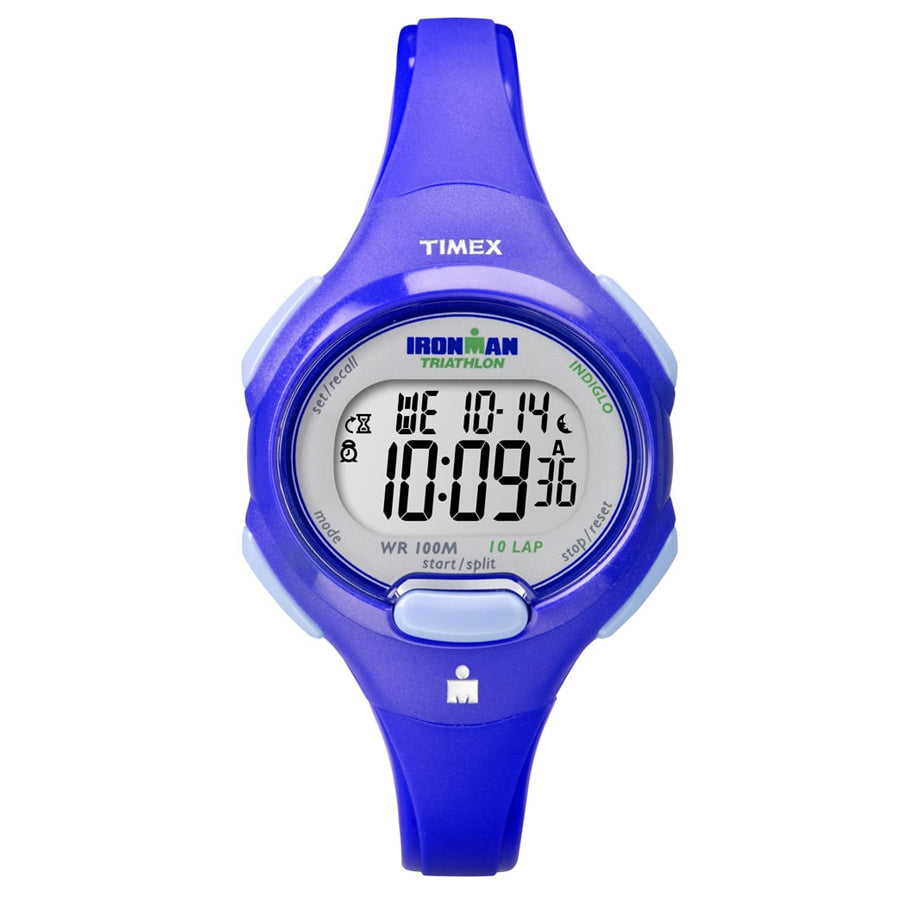 Timex Ironman 10-Lap Mid-Size Watch - Blue - T5K784